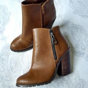 Call it SPRING | Brown Booties   NWOB